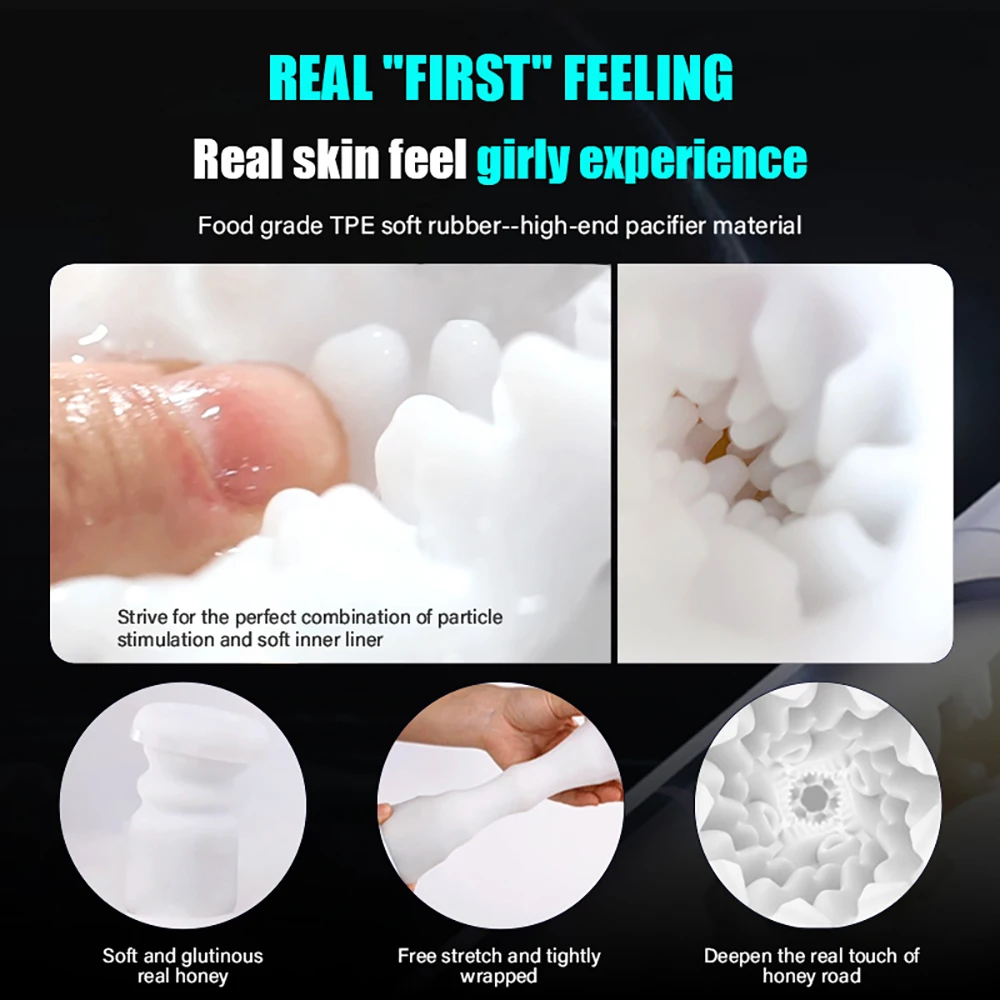 التوجه مص هزاز ذكر الاستمناء لعبة الجنس ثلاثية الأبعاد واقعية كم القضيب تأخير القذف المدرب منتجات الكبار للرجال #4