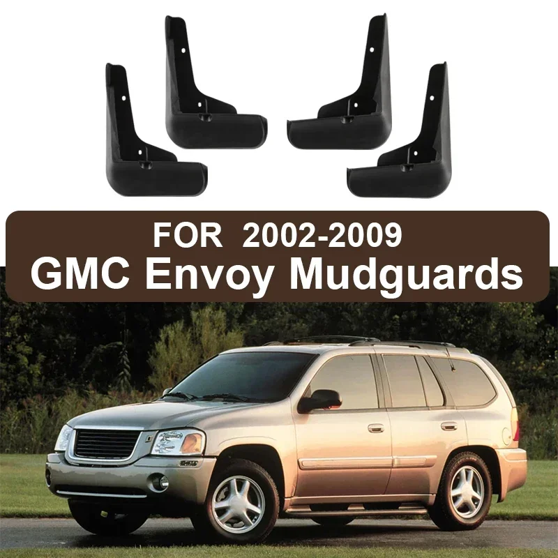 

Mudflaps Mud Flaps Splash Guards Mudguards Front Rear Fender Protector for T GMC Sierra Envoy C K Pickup 1988-2018