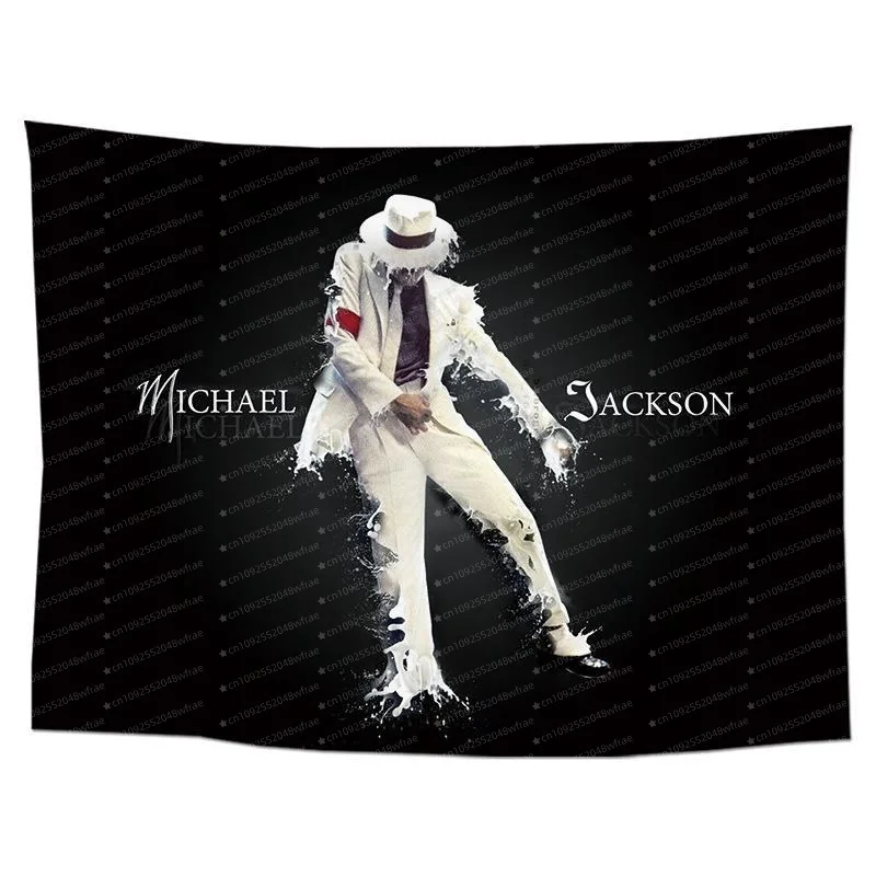 Michael Jackson Room Tapestry Rock Star Dance Studio Hanging Cloth Decoration Hanging Paintings Commemorative Background Cloth