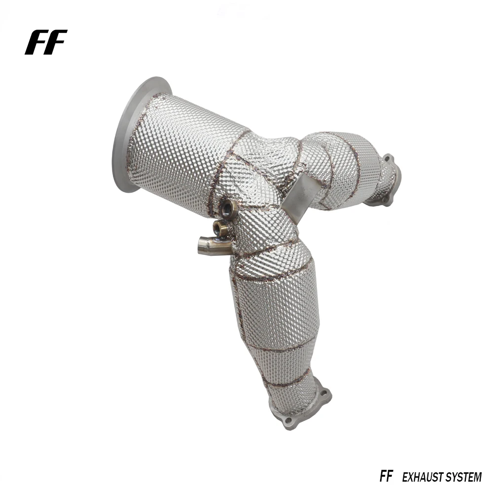 Catted-Auspuffrohre mit hohem Durchfluss für Porsche Cayenne 3.0t Downpipe