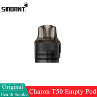 Original Smoant Charon T50 Empty Pod Cartridge 4ml Side Filling Support S Series Coil For Charon T50 Pod Mod Kit