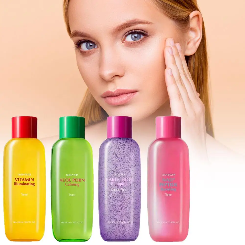 

150 мл Тоник с NAD и пептидами для увлажнения и питания кожи, нежный отшелушивающий, осветляющий, освежающий, для ухода за кожей