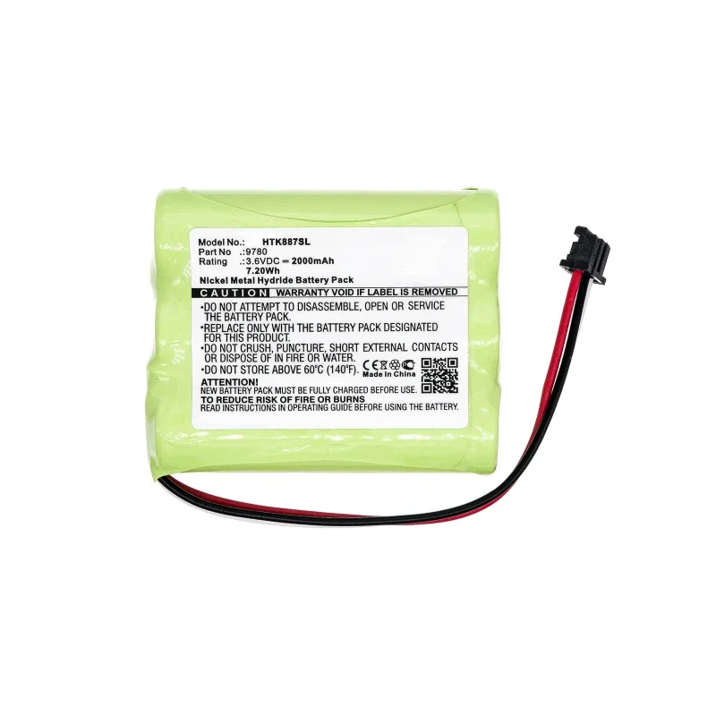 3.6 V 2000mAh Suitable for HIOKI 8870-20 LR8431-20 Storage Data Logger Battery 9780 Accessories & Parts Battery Packs Batteries