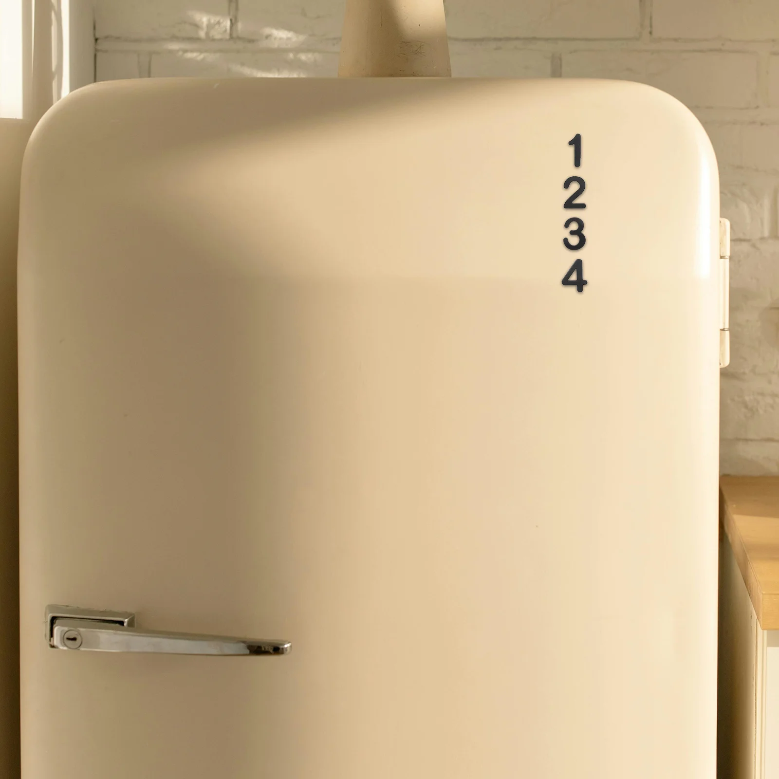 

6Sets Refrigerator Number Magnets Cute Kitchen Magnetic Stickers DIY Home Classroom Waterproof Fridge Decorative Numbers