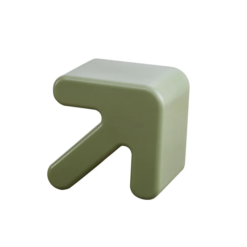 

Nordic small stool, home children's bench, creative arrow thickened plastic, Internet celebrity shoe changing stool