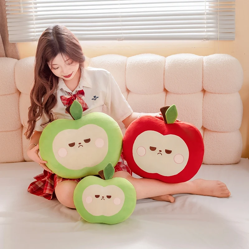 Amor y espacio profundo, cojín de manzana de peluche, muñeca Caleb Sylus Rafayel, juguete Zayne Xavier, almohada, sol, fruta, regalo suave para amigo