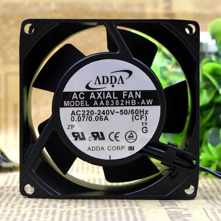 

НОВЫЙ ОРИГИНАЛЬНЫЙ ВЕНТИЛЯТОР AA8382HB-AW 220 В 8038 80*80*38 мм 8 см
