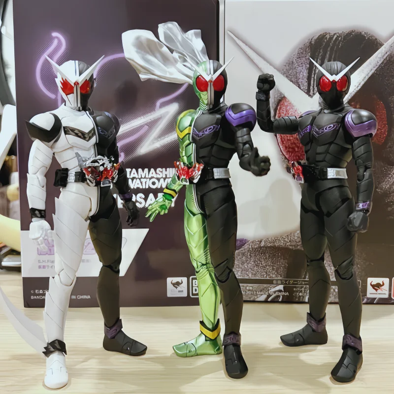 

In Stock Bandai1/12 Ultimate Empty My True Bone Carving Kamen Rider 10th Anniversaryaction Figure Model Boy'S Birthday Toy Gifts