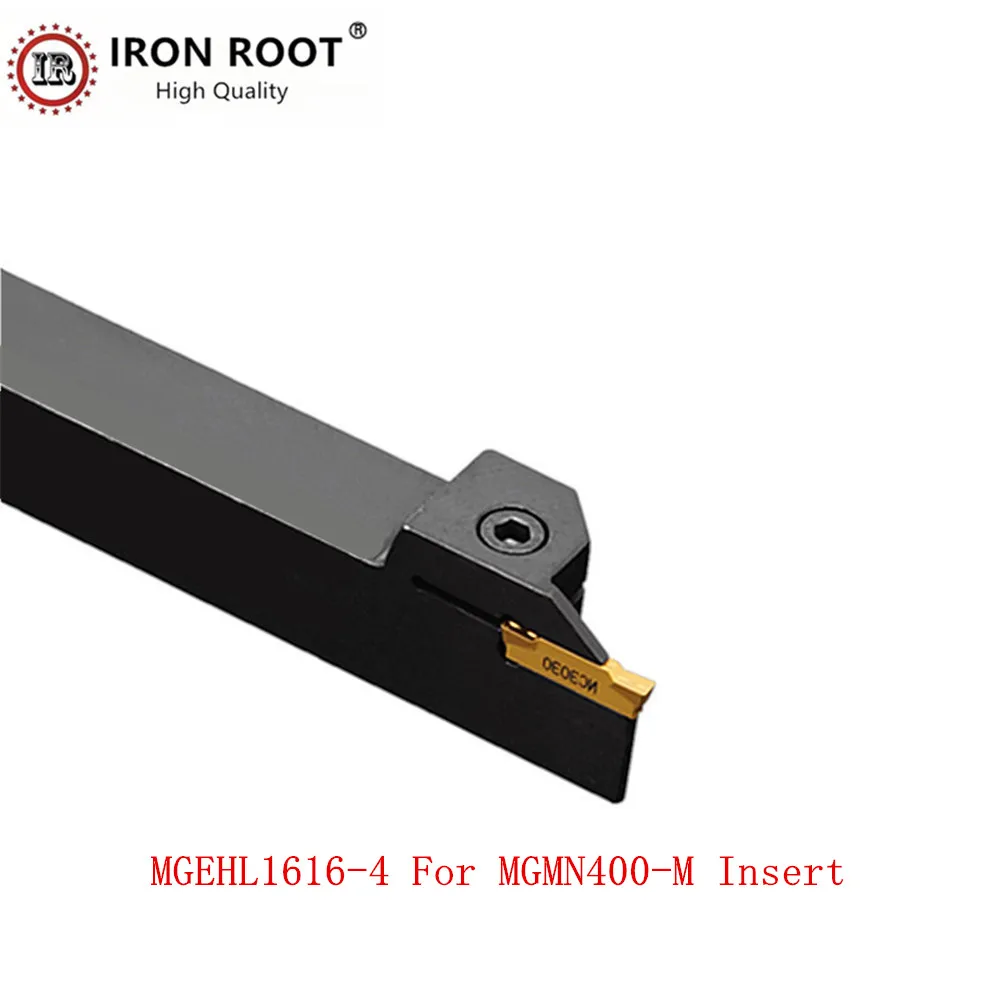 IRON ROOT  Turning Tool MGEHR/L1616-1.5,1616-2,1616-2.5,1616-3,1616-4 CNC Lathe External Grooving Tool Holder For MGMN MRMN