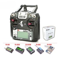 FLYSKY FS-i6X 10CH 2.4GHz AFHDS Toy Part 2A RC Transmitter With X6B/iA6B/A8S/iA10B/iA6 Receiver for RC FPV Racing Drone Airplane