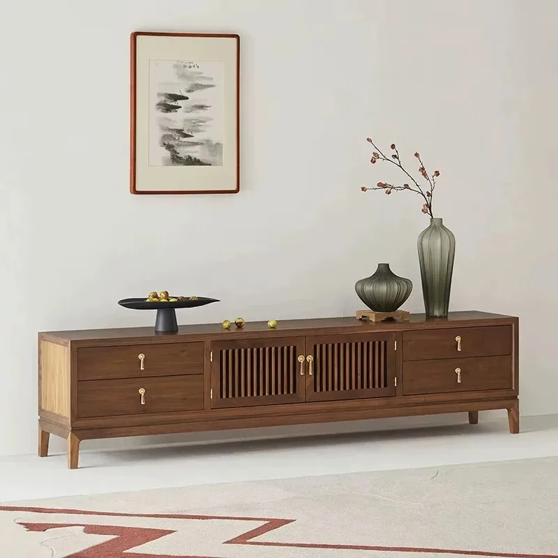 Vintage Elegant Tv Cabinet Premium Classic Spacious Practical Tv Cabinet Storage Wooden Mobili Per La Casa Living Room Furniture