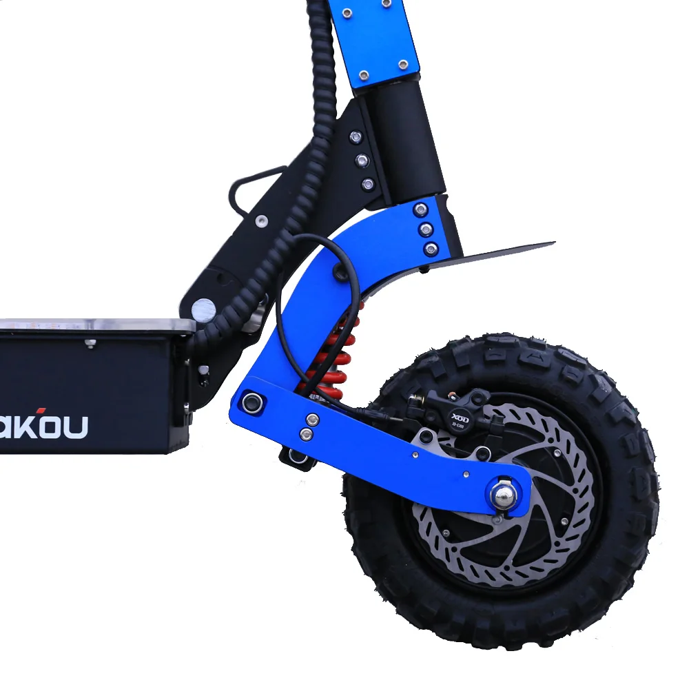 Free Shipping Scooter with 11 inch Off Road Tire Top Speed 85 km/h Dual Motor 60V 6000W Electric Scooter in US warehouse