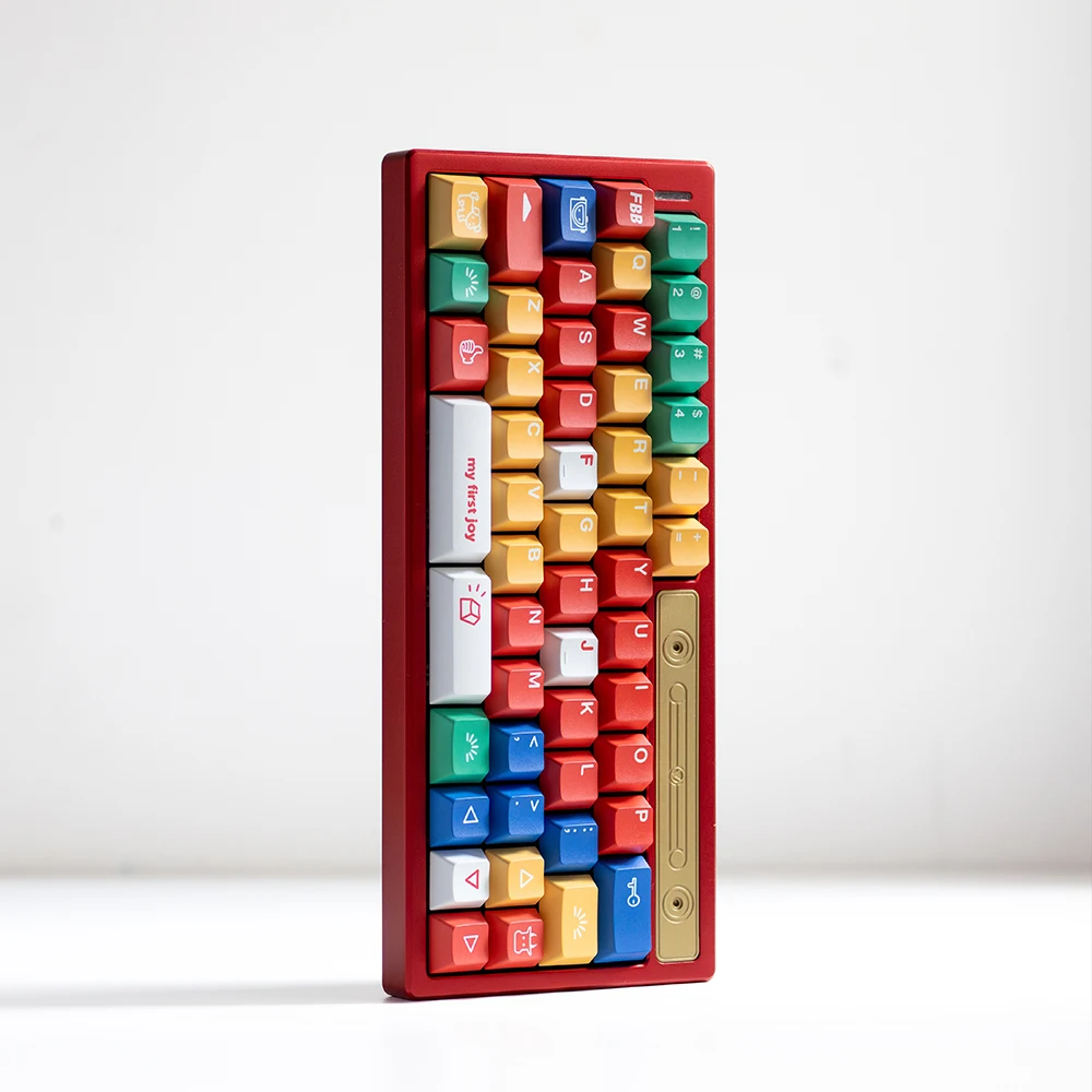 FBB Keycaps MY FIRST JOY 145keys PBT Dye-Sub Custom Cherry Profile For Mx Switch Gaming Mechanical Keyboard Keycap Children Day