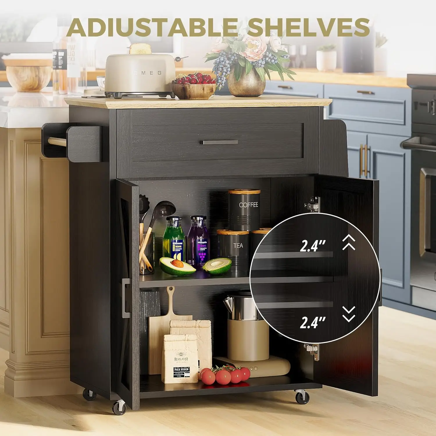 Thumbnail 3 - #18 Rolling Kitchen Islands List of Top Picks