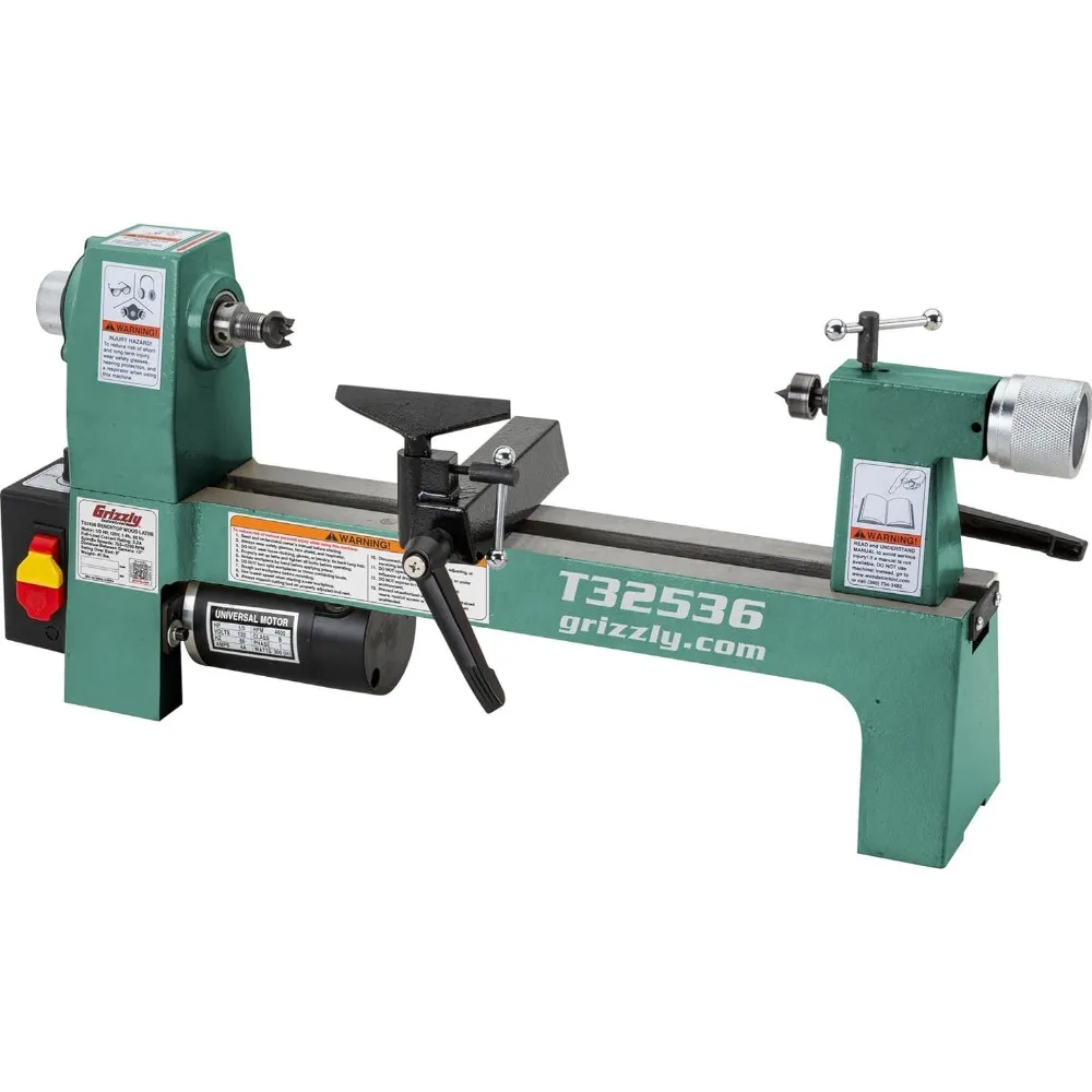 8" x 13" Benchtop Wood Lathe Grizzly Industrial T32536