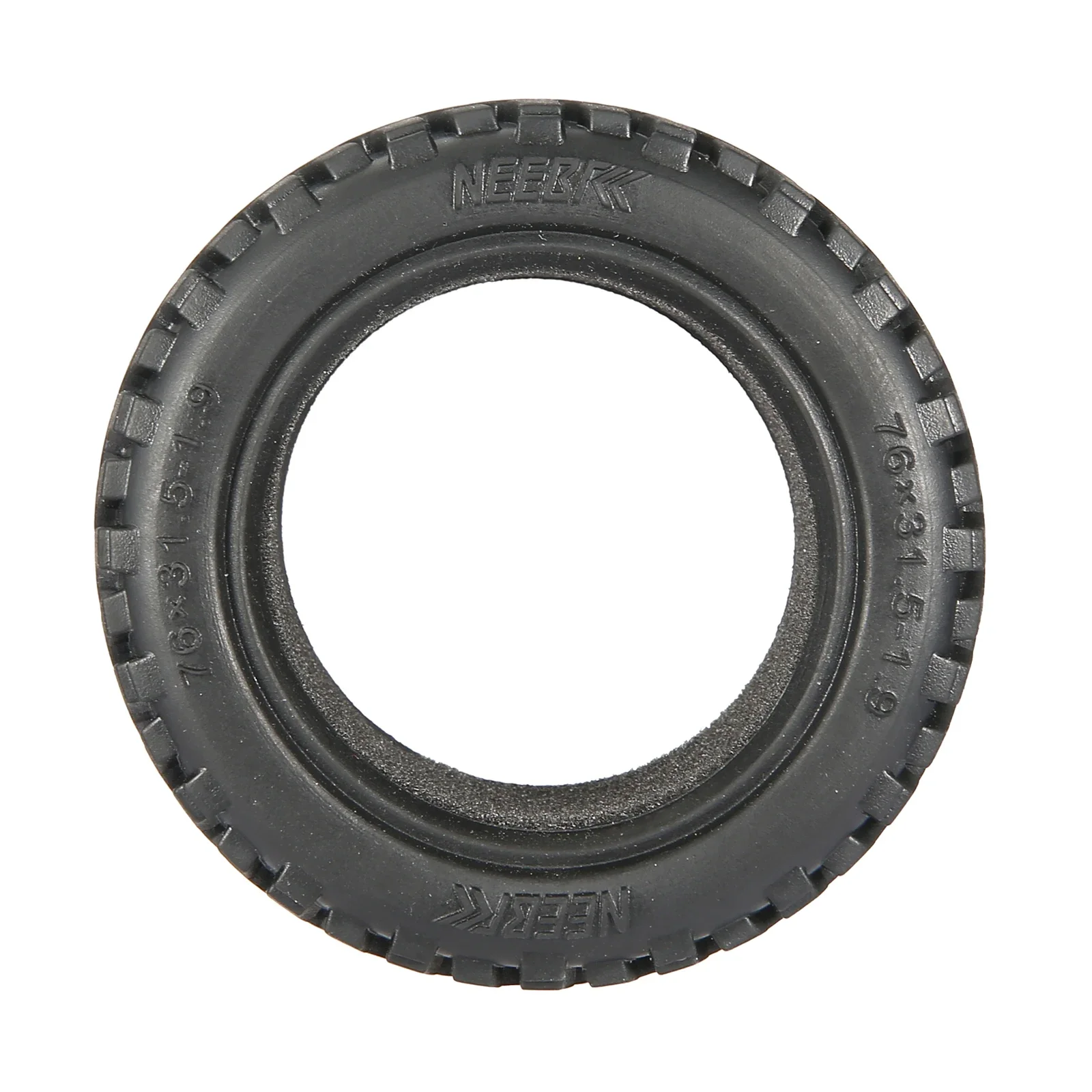 4PCS NEEBRC 75mm 1.9 inch Rubber Tyre Wheel Tire Hex Rim Hub for 1/10 1/14 1/16 RC Car Crawler Off-road Climbing HPI Wltoys