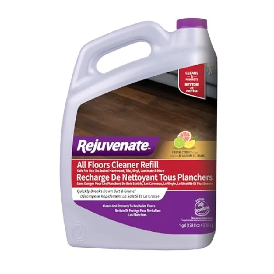 

All Floors Cleaner Refill, Breaks Down Dirt and Grime, Cleans and Protects Floors Throughout Your Home, Including Sealed Hardwo