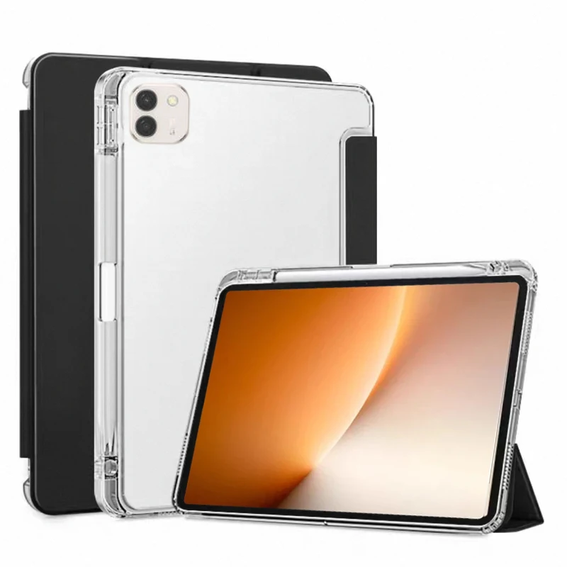 For Honor MagicPad 3 Pro 13.3 inch Case with Pen Holder PU Leaher Soft Back Stand Tablet Cover For Honor Magic Pad 3 Case 13.3