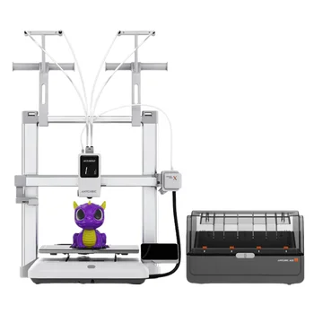 Anycubic Kobra X FDM 3D Printer: 600mm/s, 260x260x260mm, 7-Color Auto Multi-Color 1