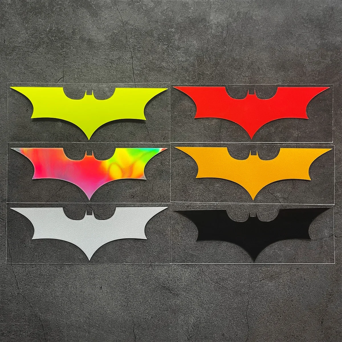 Car Stickers Window Door Windshield Scratch Cover Cartoon Cool Motorcycle Reflective Decal Bat Batmans Fuel Tank Decoration