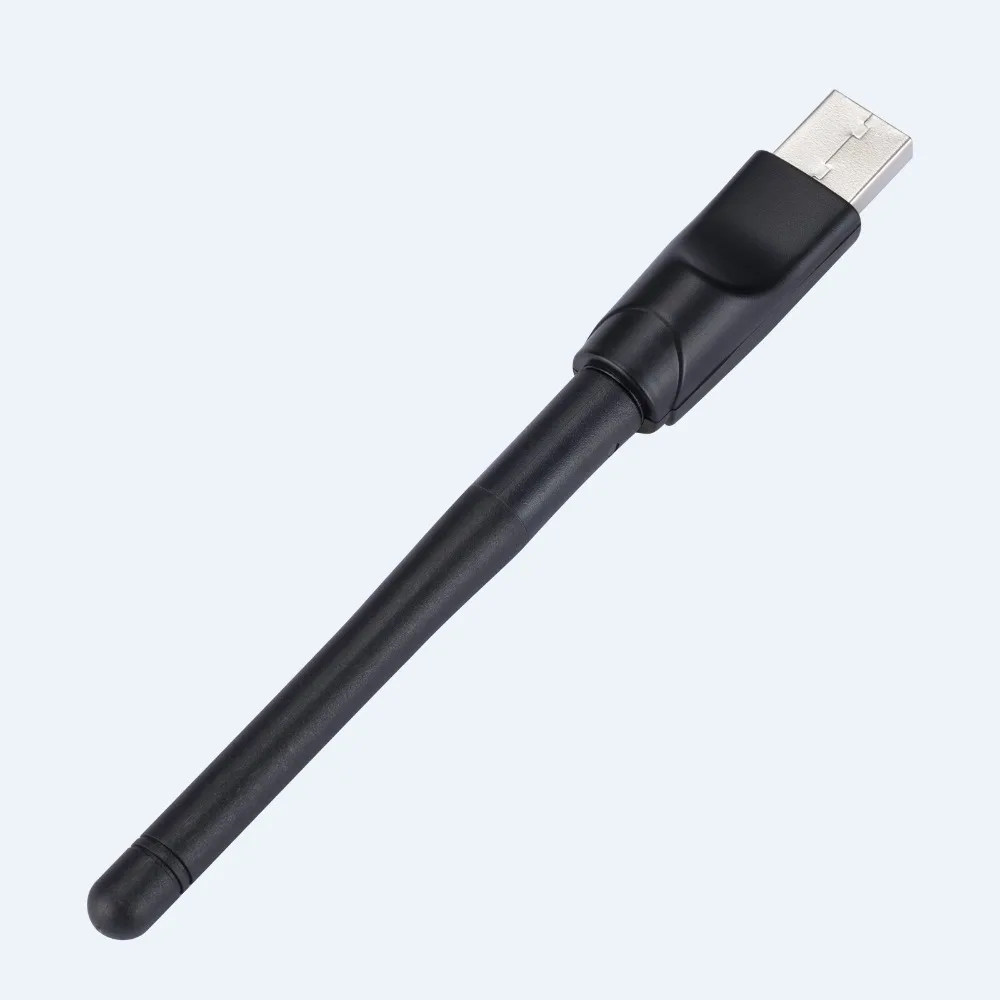 Durable Wi-fi Dongle 150Mbps MT7601 Network Card MT7601/8188 USB 150Mbps USB Wifi Adapter 2.4GHz Antenna for Computer/Phone