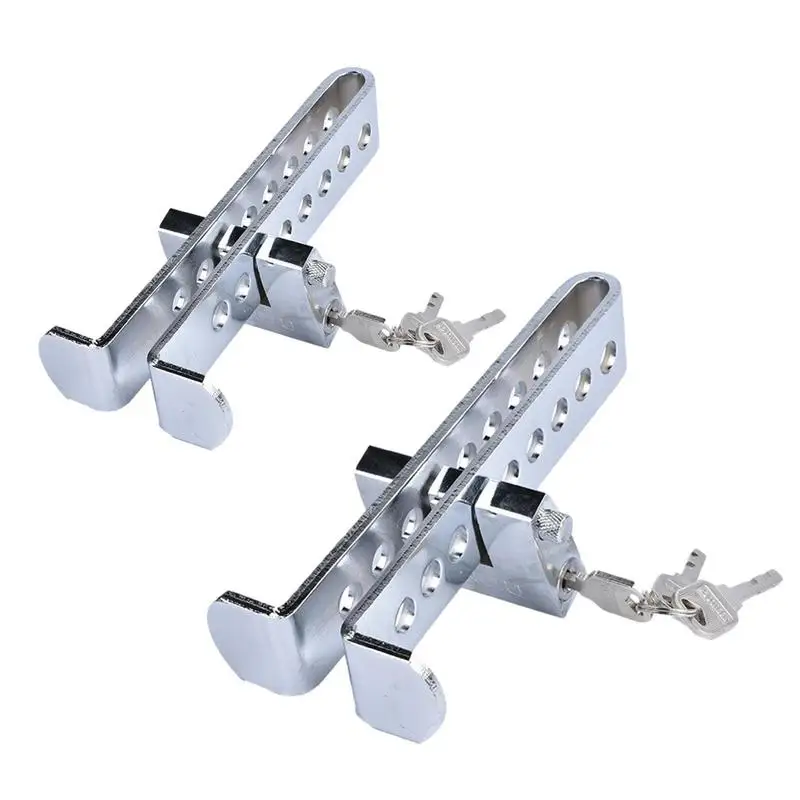 

Car Security Lock Anti Theft Auto Steering Wheel Brake Lock Universal Stainless Steel Throttle Accelerator Pedal Lock For Car