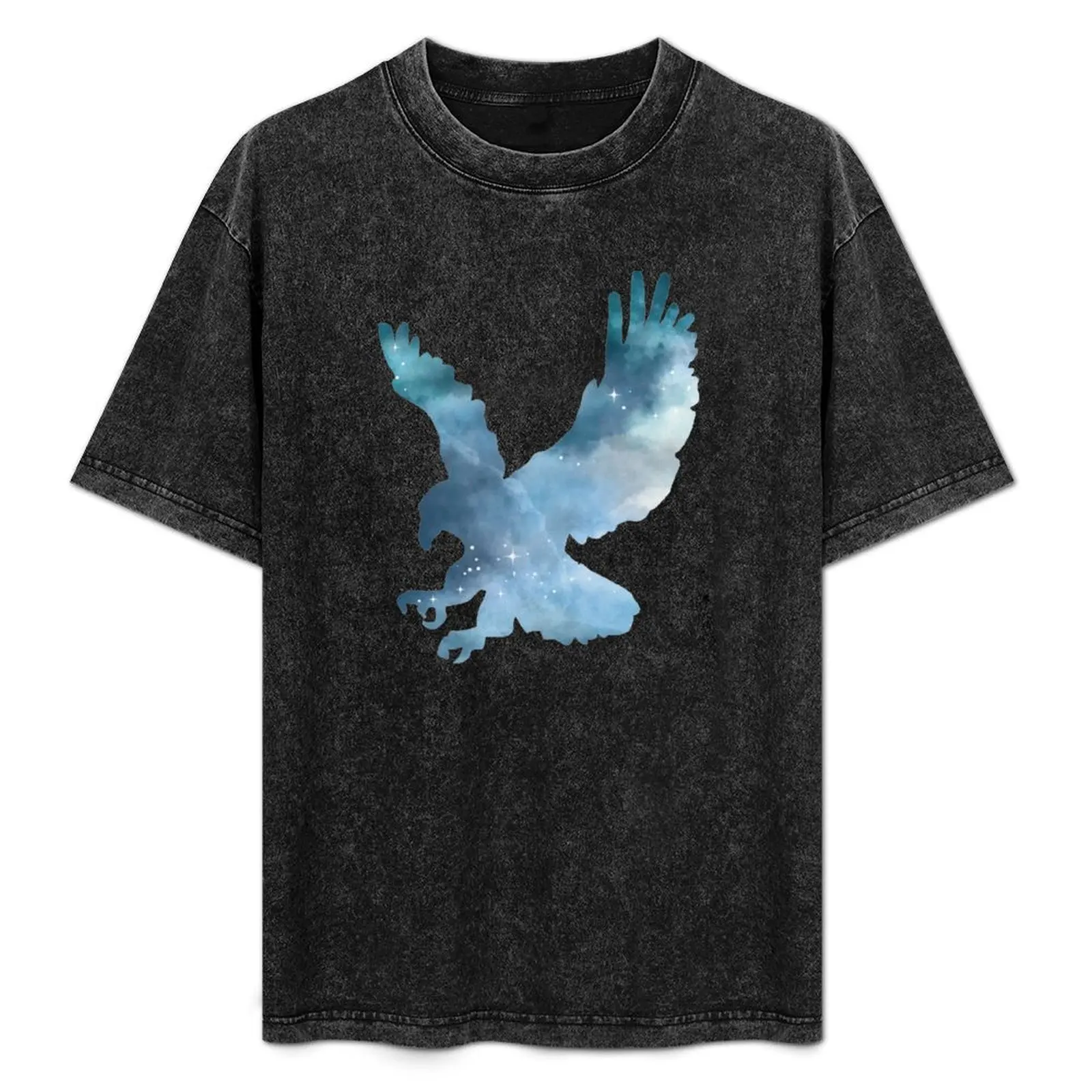 Eagle Silhouette T-Shirt Casual Soft Cotton Short Sleeve Tee
