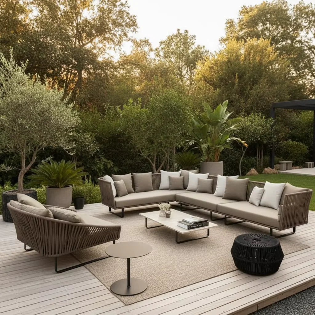 # Rope Outdoor Royal Furniture Sofa Set