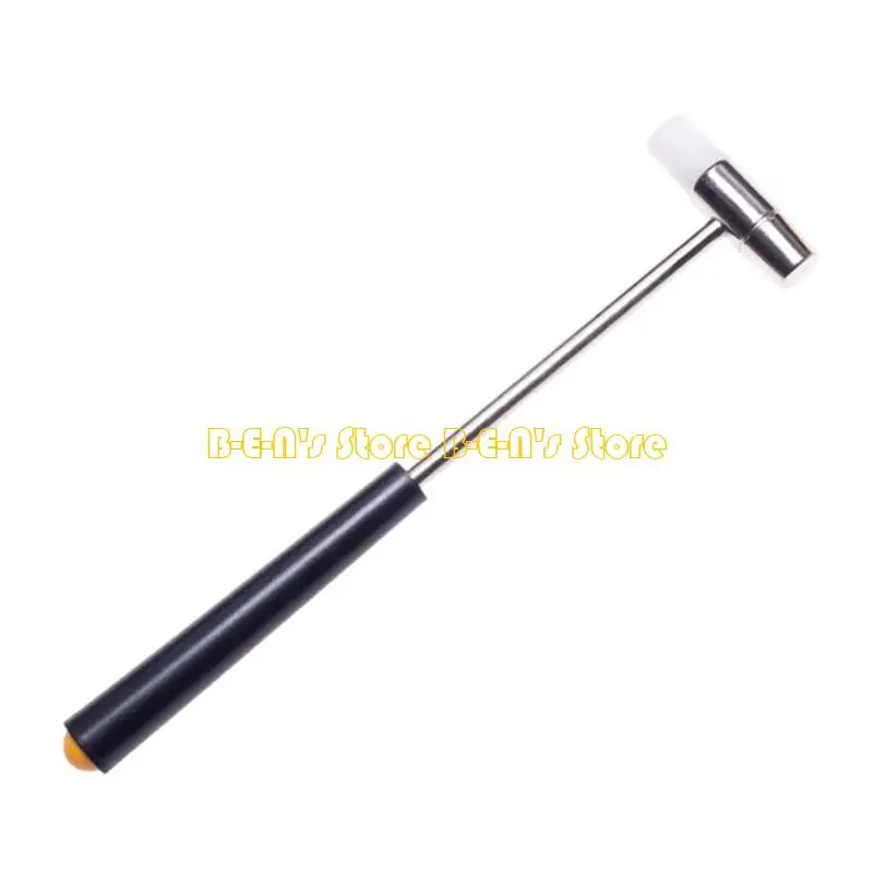 Y1AD Small Hammer Repair Tool Watch Strap Bracelet Hard Hammer Metal Rubber Hammer Double Head For Repair Watch