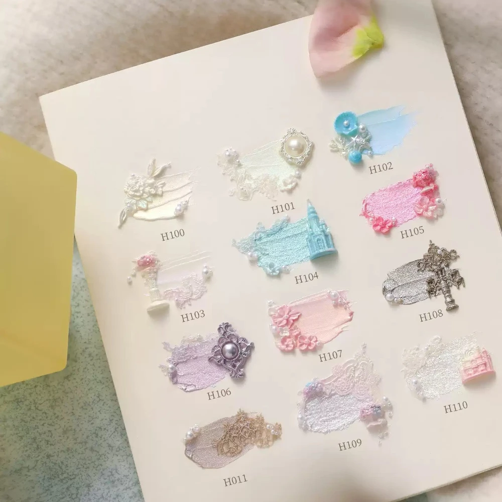 High Gloss Material Palette Pearl Texture Gel Polarized Fine Flash No Wipe UV Micro Carving Fairy Powder Paste Nail Material
