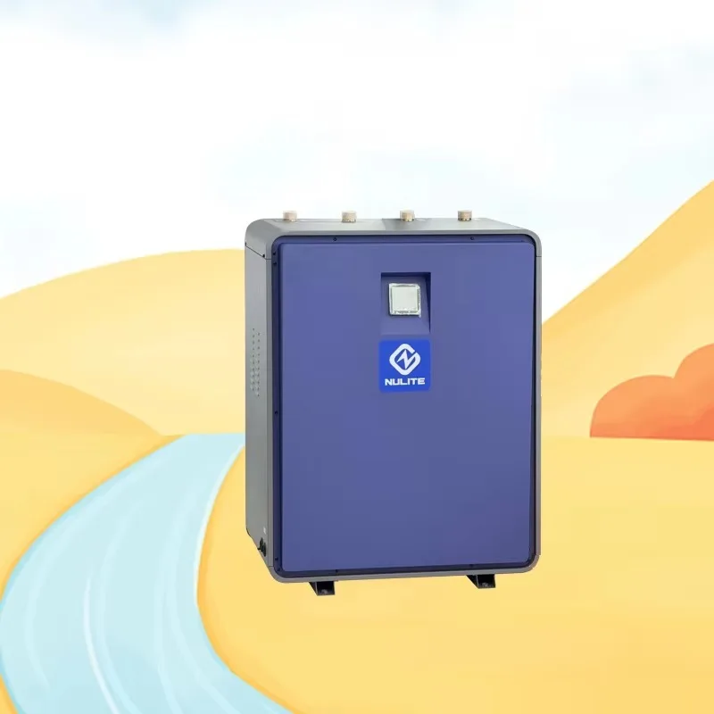 China Low-Noise 10kW 13kW Inverter Ground Water Source Heat Pump, R32 R290 Geothermal Unit, 380V