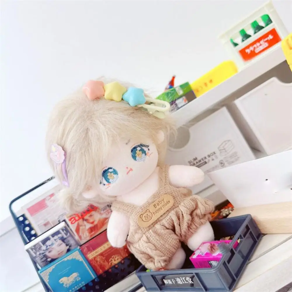 Cute Doll T-shirt Clothes High Quality Candy Color Mini Mini Clothes Suits Dolls Toys Accessories 10cm Cotton Doll