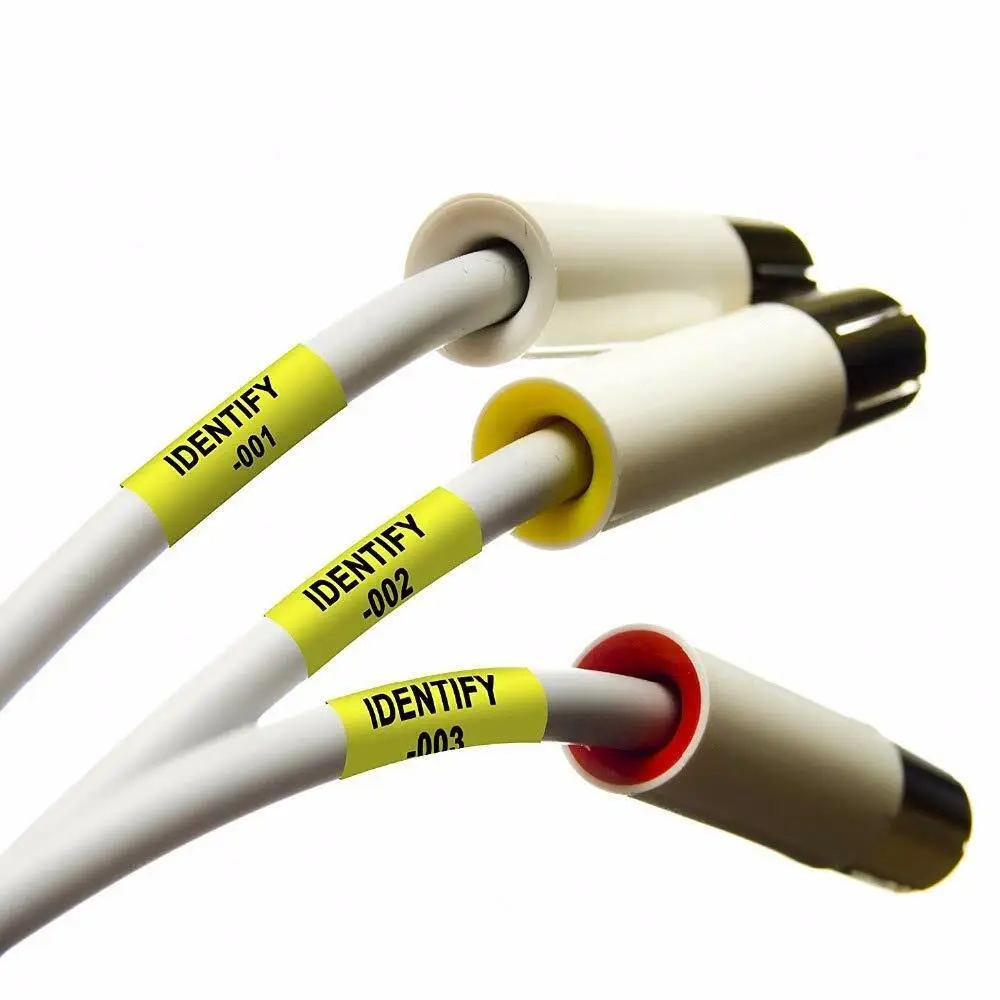 Лента для этикеток с термоусадочными трубками P Touch, 5 шт., совместимая с лентой Brother Hse211 Hse-221 Hs-231 Hse 5,8 мм для PT-E500 E300 H300