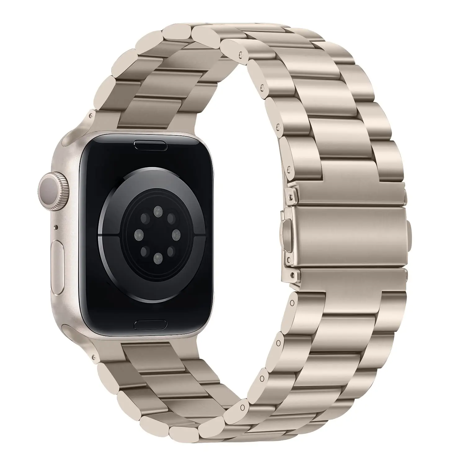 Cinturino in acciaio inossidabile per cinturino Apple Watch 46mm 49mm 40/44mm 42mm 41m/45mm bracciale in metallo IWatch serie Ultra2 10 9 8 7 SE 6 5