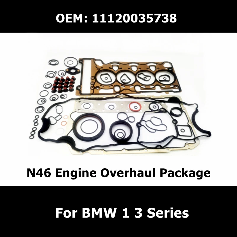 

11120035738 Car Accessories Engine Overhaul Package Repair Kit For BMW 1 3 Series N46 Engine Cylinder Head Gakset Set