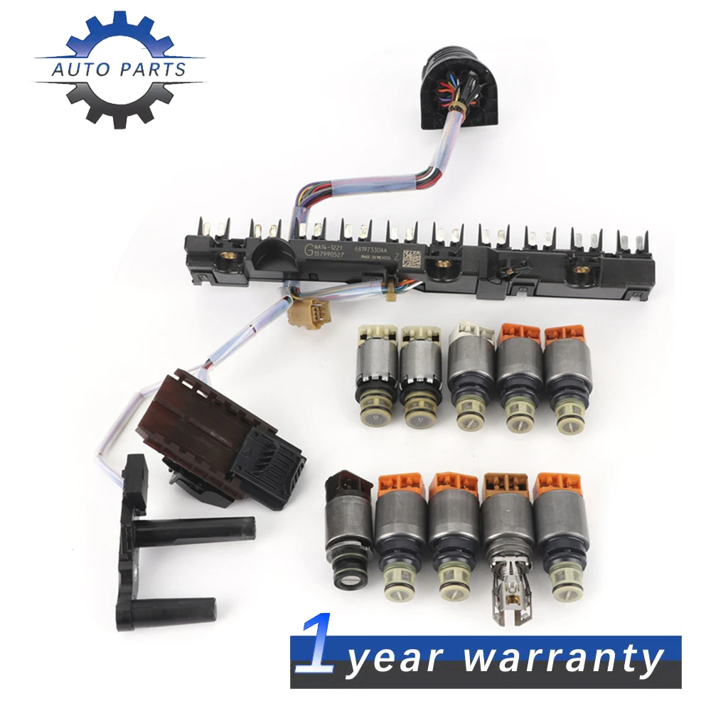 9‑Speed Transmission Valve Solenoid with Harness Kit 9HP48 Fit for LANDROVER Range Rover Evoque / Discovery