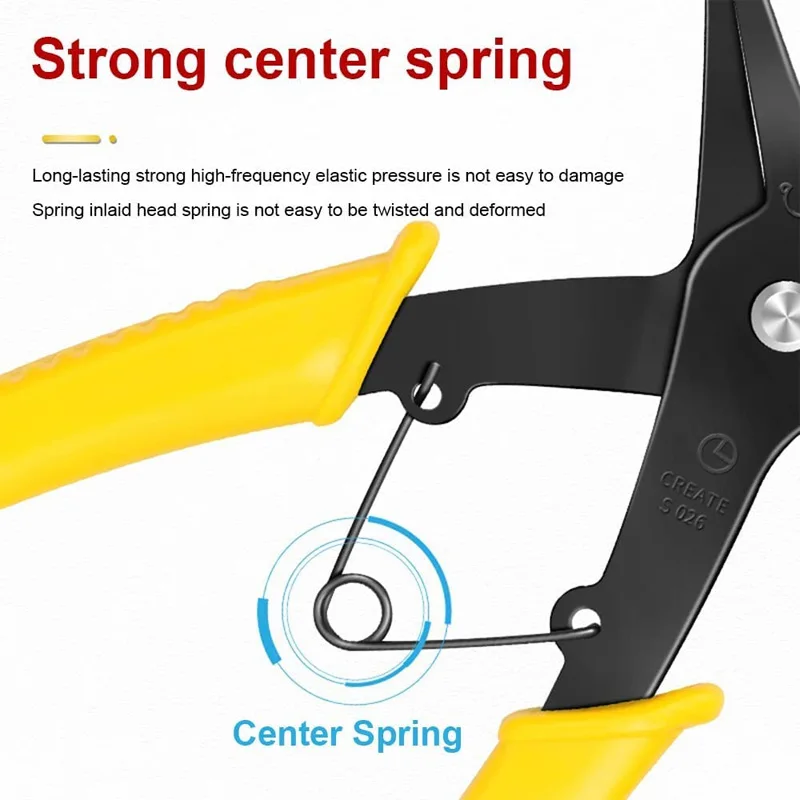 Circlip Pliers 2 in 1 Internal and External Dual Purpose Pliers External Spring Pliers Large Retaining Ring Removal Tool