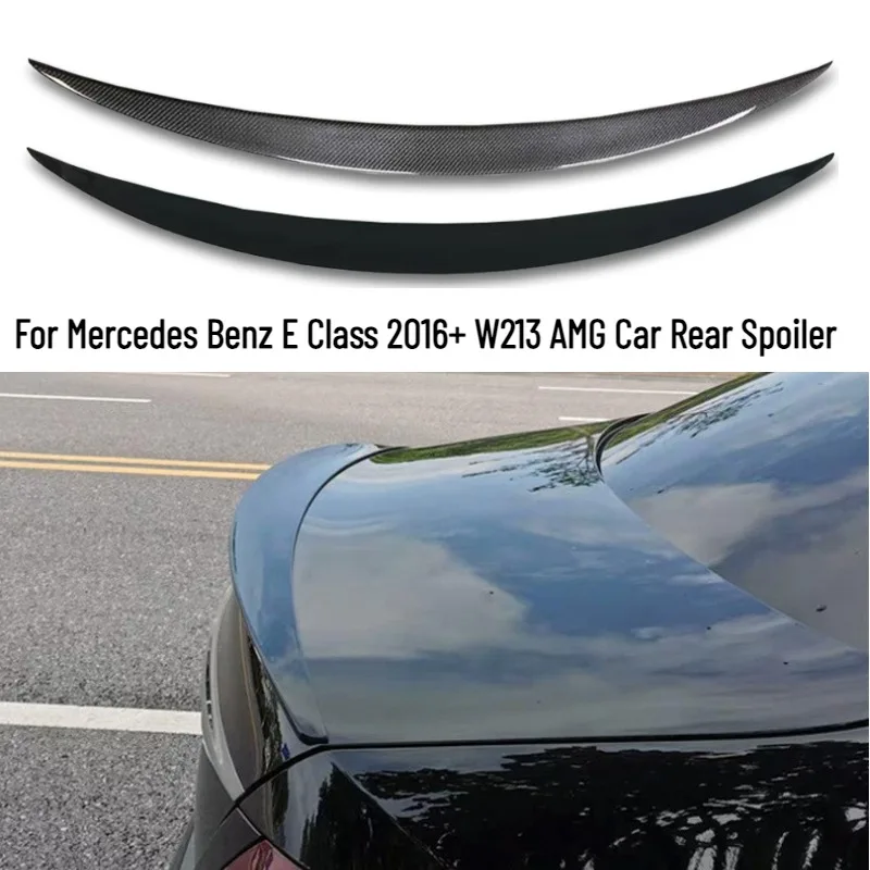 

Спойлер заднего крыла для Mercedes Benz E Class 2016+ W213 AMG, задний спойлер для автомобиля, внешние детали, декоративные детали заднего крыла автомобиля