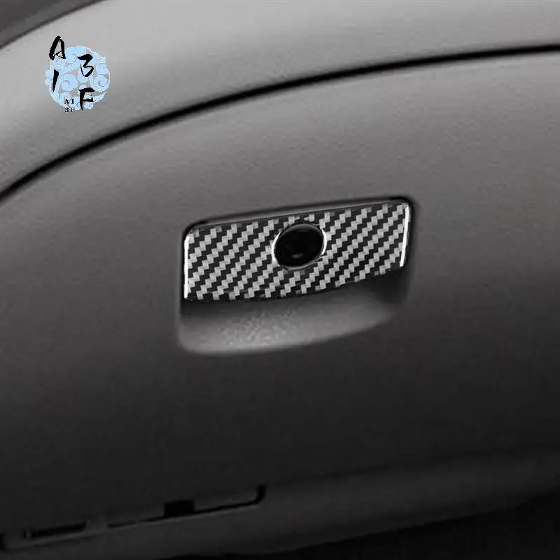 

A13F-для Subaru Forester 2009-2012 мягкое углеродное волокно автомобильный перчаточный ящик ручка крышка отделка наклейка аксессуары