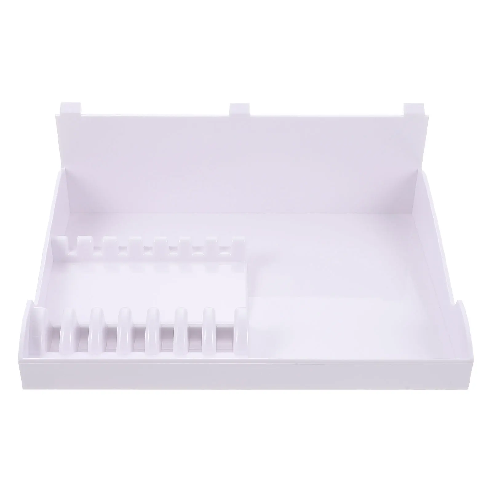 

Beauty Tool Box Hairdresser ABS Scissor Holder Lightweight Durable Storage Rack Comb Safe Practical Barber Shear Organizer Hair