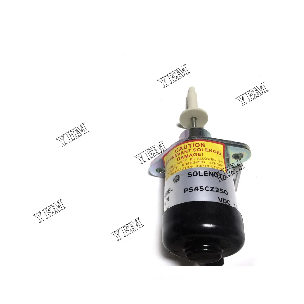

V2203 Shutdown Solenoid 1E369-60011 For Kubota Excavator Forklift Diesel Engine