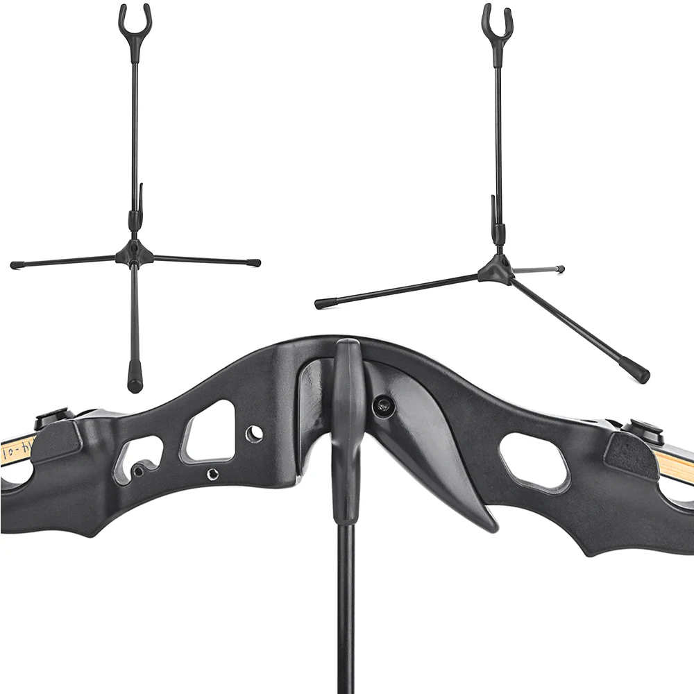 

1pc Archery Recurve Bow Stand Plastic+Glassfiber Detachable Portable Foldable Bow Holder Shooting Hunting Archery Accessories