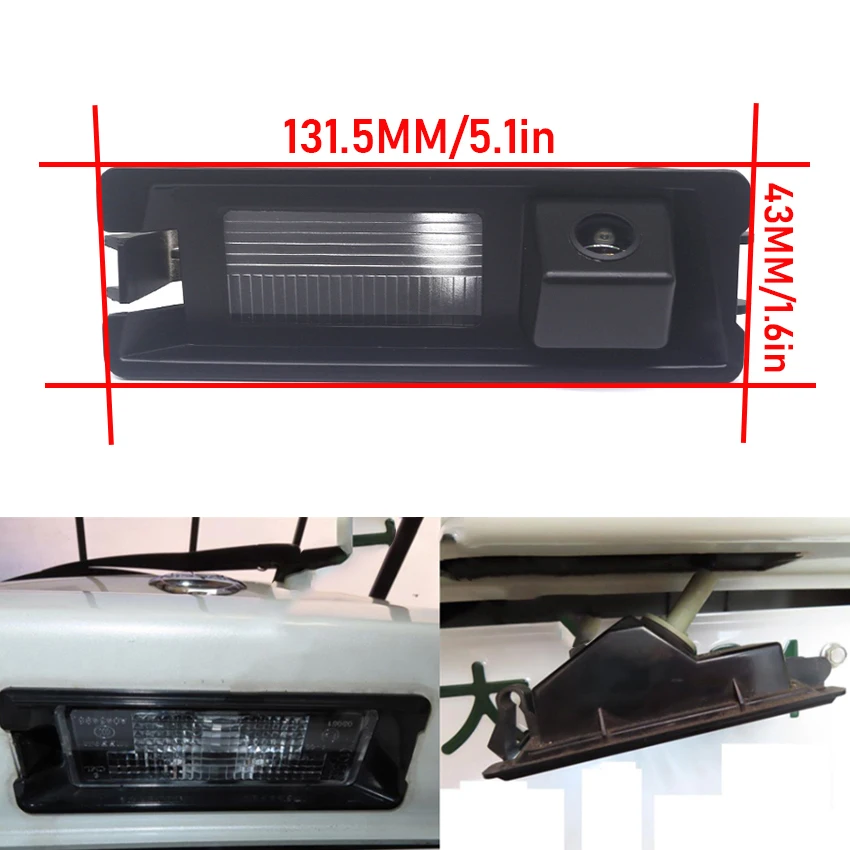 140 Degree HD 1080x720P Rear View Camera For Nissan March Micra K13 For Renault Pulse 2010~2017 Camera License Plate Light