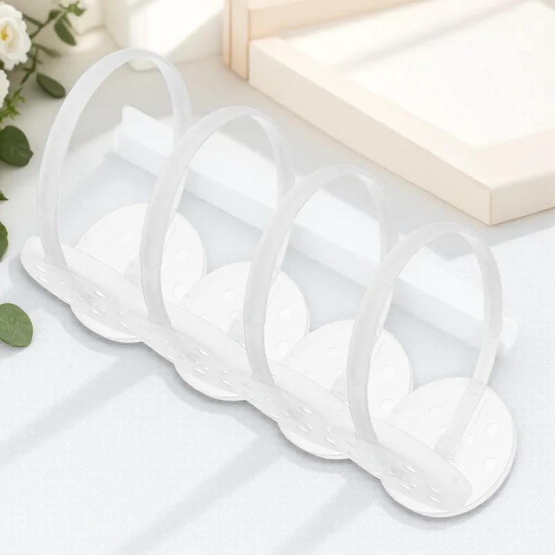 

4pcs Plastic Earmuff Frame Support Structure Replacement Parts Adjustable Inner Holder Rack For Long Wear Durable Ear Protection