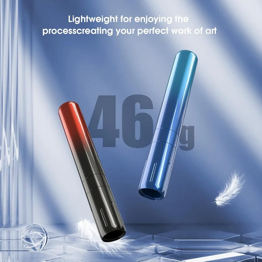 เครื่องสักคิ้วถาวรสำหรับมืออาชีพ ใช้สำหรับการสักแบบไมโครเบลดดิ้ง การลงเงา และการตัดเส้น  ปากกาสักโรตารี่น้ำหนักเบา