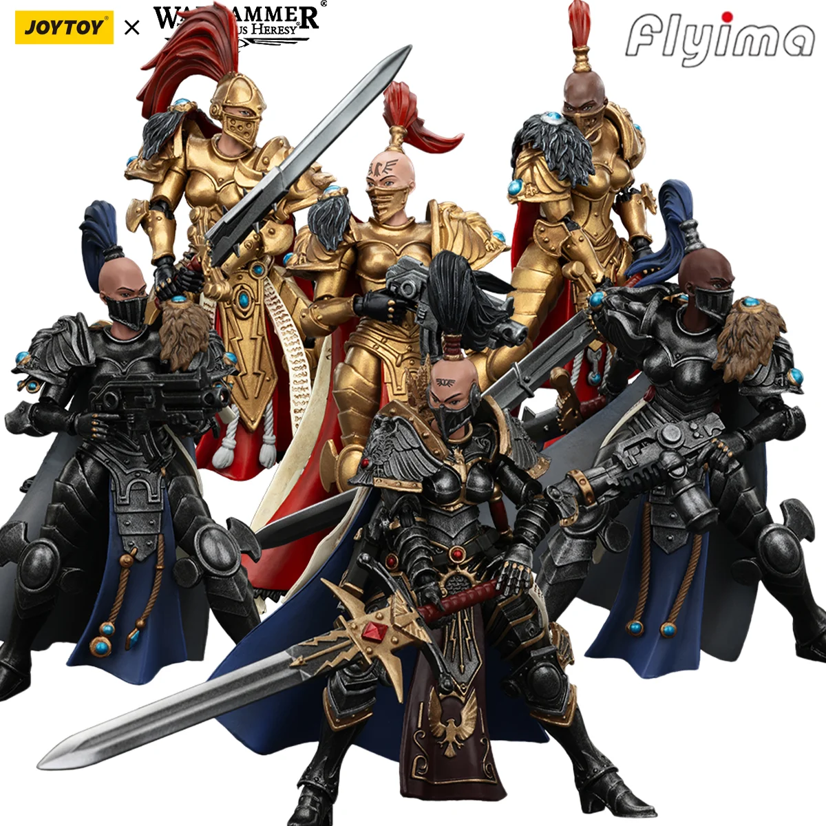 [Pre-Order]JOYTOY Warhammer The Horus Heresy 1/18 Action Figures Sisters of Silence 6PCS Model