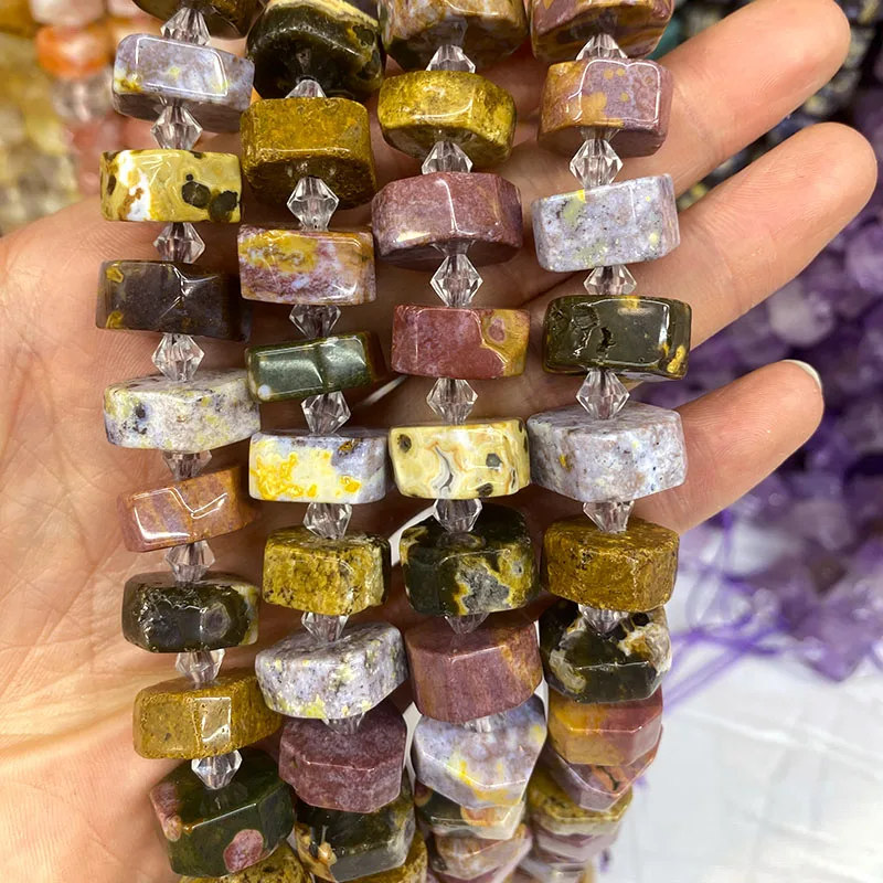 Natursteinperlen Aventurin Achate Tigerauge Jade Rosenquarz Jaspis Runde Armbandperlen für Schmuckherstellung Diy Armband – Detail 19