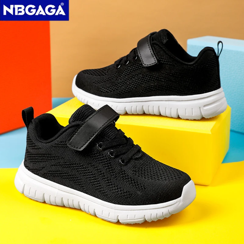 Fashion Children Sneakers for Boys Mesh Breathable Running Sports Spring Summer Kids Girls Flat Casual Walking Shoes