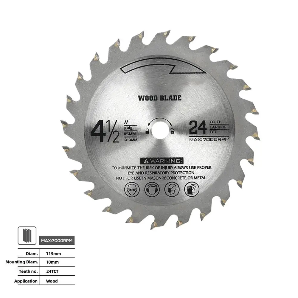 Saw Blade for Circular Saw 115mm/89mm *10mm for Woodworking Metal PVC Concrete Free Return Free Shipping