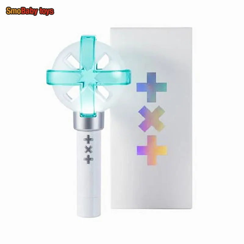 Kpop TXT Lightstick Ver.2 الحفل توهج مصباح اليد ضوء يهتف Ver.1 ضوء عصا الفلورسنت المشجعين جمع اللعب الهدايا